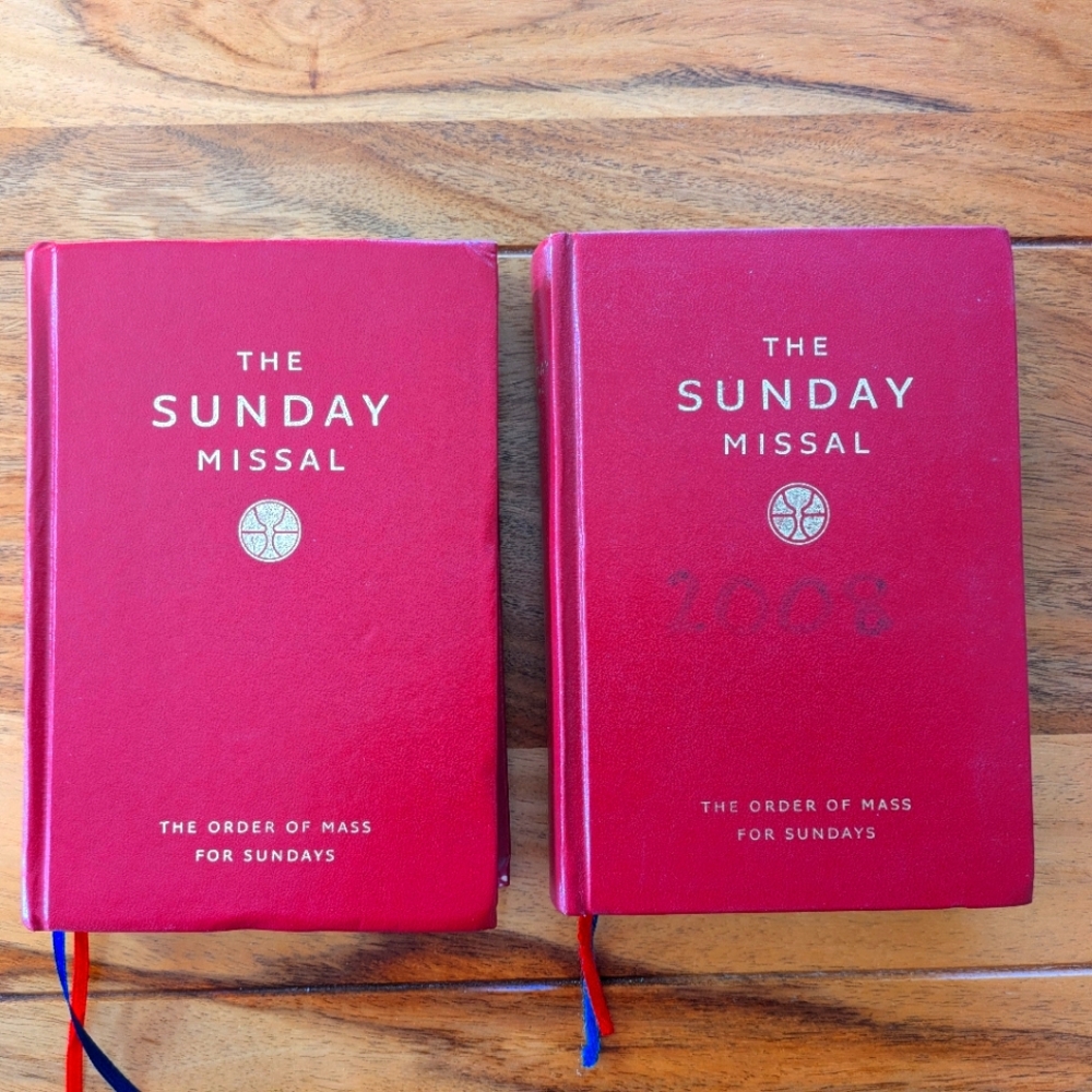 Lot of 2 Sunday Missals for Catholic Mass